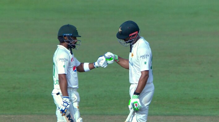 Masood And Shafique Lay The Foundation For Pak from Pakistan Tour of Sri Lanka 2023 