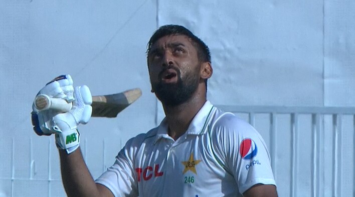 Shafique Hammers SL With A Maiden Double Century from Pakistan Tour of Sri Lanka 2023 