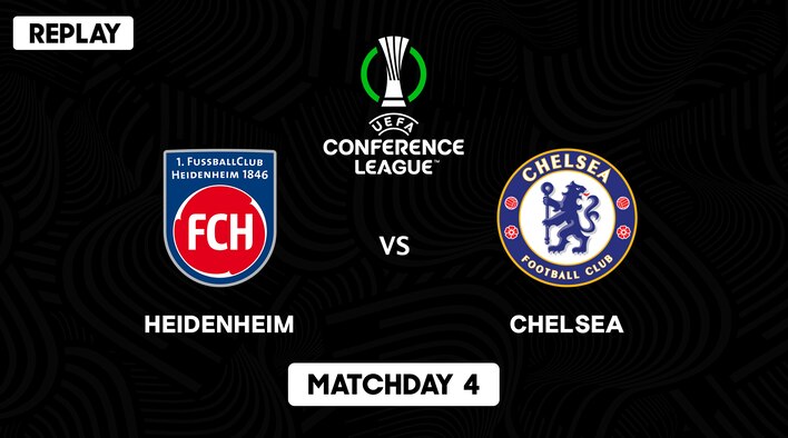 Replay - Heidenheim vs Chelsea - 29 Nov 2024 from UEFA Europa Conference League 2024-25 