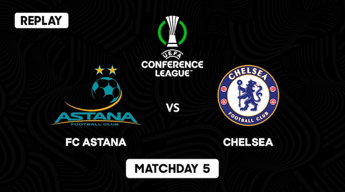 Replay - FC Astana vs Chelsea - 12 Dec 2024 from UEFA Europa Conference League 2024-25 