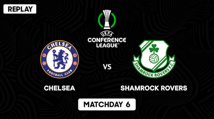 Replay - Chelsea vs Shamrock Rovers - 20 Dec 2024 from UEFA Conference League 2024-25 