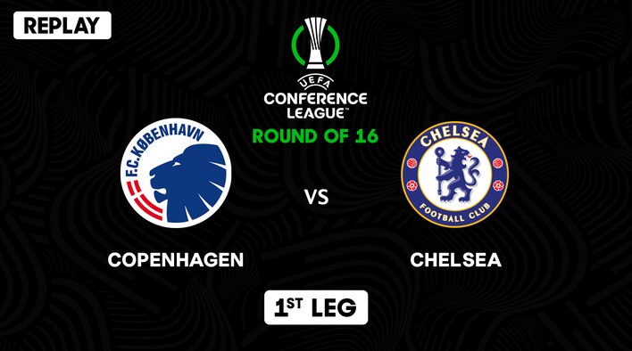 Replay - Copenhagen vs Chelsea - 1st Leg - R16 - 6 Mar 2025 from UEFA Conference League 2024-25 