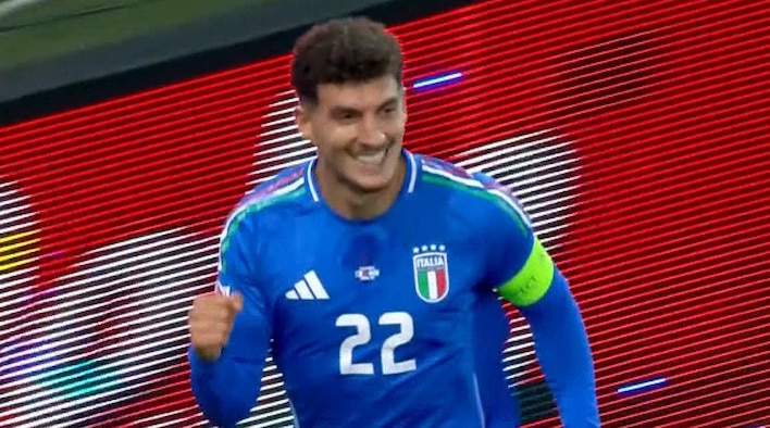 Di Lorenzo Scores Two In Italy's Big Win from UEFA Nations League 2024-25 