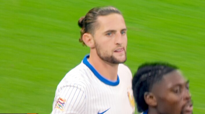 Rabiot Heads In Twice To Silence San Siro from UEFA Nations League 2024-25 