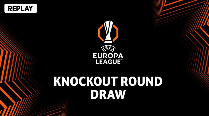 Replay - RD 16, QF, SF Draw - 21 Feb 2025 from UEFA Europa League 2024-25 