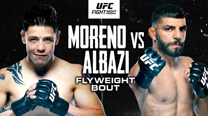 UFC Fight Night - Moreno vs Albazi - 3 Nov 2024 from UFC 2023-24 