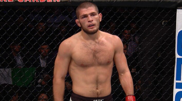 Khabib Nurmagomedov Takes On Michael Johnson & Edson Barboza from UFC Fight O'Clock 