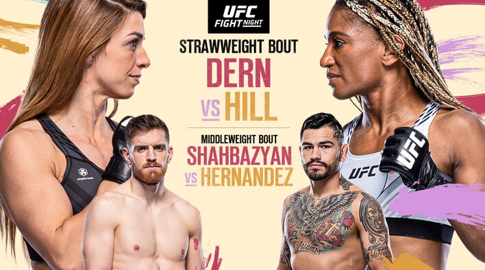 UFC Fight Night - Dern vs Hill - 21 May 2023 from UFC 2022-23 