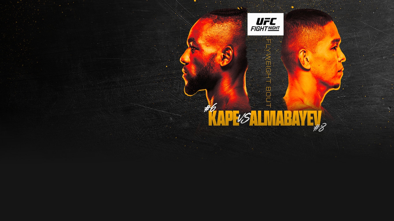 UFC Fight Night - Kape vs Almabayev