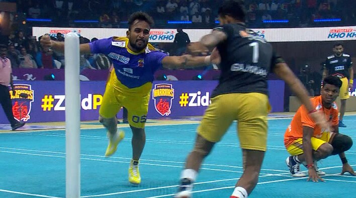 Mumbai Khiladis Triumph Over Rajasthan Warriors In Nail-Biting Battle - 7 Jan 2024 from Ultimate Kho Kho 2023-24 