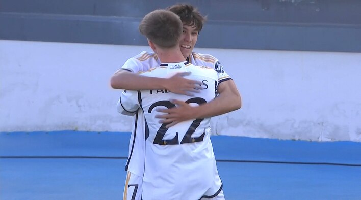 Real Madrid Triumph 2-0 Over RB Leipzig In Dominant Display - Highlights - 28 Feb 2024 from UEFA Youth League 2023-24 