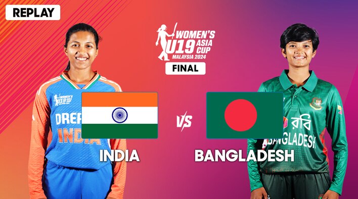 Replay - India U-19 vs Bangladesh U-19 - Final - 22 Dec 2024 from ACC U-19 Women's Asia Cup 2024 