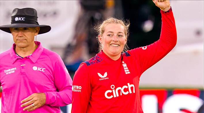 Ecclestone Bags 4 To Trouble NZW from New Zealand Women Tour of England 2024 