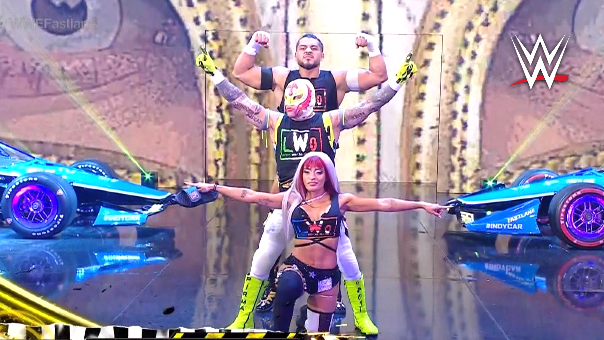 LWO and Carlito vs Bobby Lashley and Street Profits - WWE Specials - Fastlane - 8 Oct 2023 from WWE Specials - Fastlane 2023 